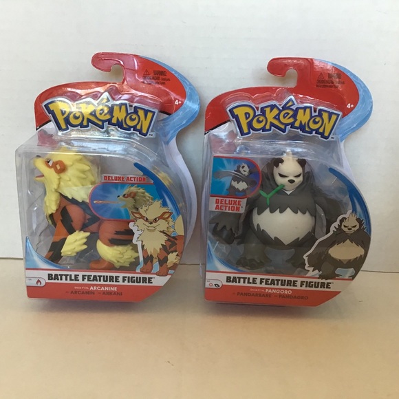 pokemon battle figure arcanine